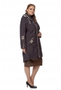 Женское пальто из текстиля с капюшоном 8019798-2