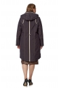 Женское пальто из текстиля с капюшоном 8019798-3