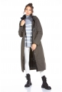 Женское пальто из текстиля с капюшоном 8022577-7
